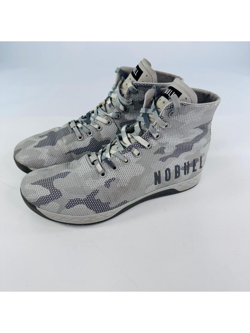 NOBULL High-Top Arctic Camo Trainer US 11.5 Mens Lace-Up Sneakers - Picture 10 of 15